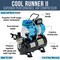 Master Airbrush Air Brush Kit with Air Compressor TC-320, 1/5 HP Cool Runner II Dual Fan with Regulator, Water Trap & Holder